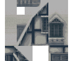 Lost Village Building Textures - Castlevania: Dawn of Sorrow