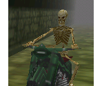 Motocross Bones - Castlevania: Legacy of Darkness