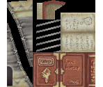 Save book, Tent and Feather - Final Fantasy 9