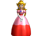 Peach (Classic) Trophy - Super Smash Bros. Melee