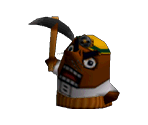 Mr. Resetti Trophy - Super Smash Bros. Melee