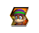 Tiny Kong - Donkey Kong Barrel Blast / Donkey Kong Jet Race