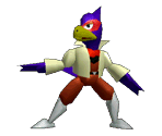 Falco Lombardi (Classic) Trophy - Super Smash Bros. Melee