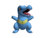 Totodile Trophy - Super Smash Bros. Melee