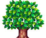 Trees - Animal Crossing: Wild World