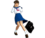 Ayumi Tachibana Trophy - Super Smash Bros. Melee