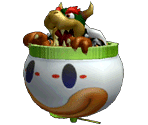 Koopa Clown Car Trophy - Super Smash Bros. Melee