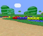 SNES Donut Plains 1 - Mario Kart DS