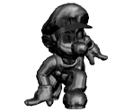 Metal Mario Trophy - Super Smash Bros. Melee