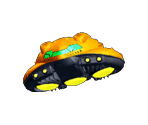 Samus's Starship Trophy - Super Smash Bros. Melee