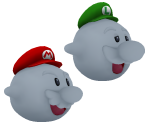 Boo Mario / Luigi - Super Mario Galaxy
