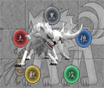 White Fang Wolf (KÅgaharÅdan) - Magic User Kurohime (Mahou Tsukai Kurohime)