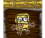 Wall Jump Sign - The SpongeBob SquarePants Movie