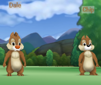 Chip and Dale - Toontown Online
