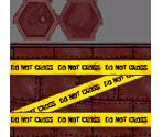 "Do Not Cross" Barrier - The SpongeBob SquarePants Movie