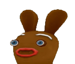 Gingerbread Rabbid - Rayman Raving Rabbids 2
