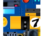 Blue Seven - Mario Kart 7