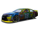 #18 M&M's Toyota - NASCAR RaceView Mobile
