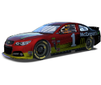#1 McDonald's Chevrolet - NASCAR RaceView Mobile