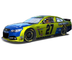 #27 Menards/Peak Chevrolet - NASCAR RaceView Mobile