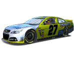 #27 Valvoline Menards Chevrolet - NASCAR RaceView Mobile