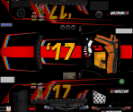 '17 Toyota Time Trial Car - NASCAR RaceView Mobile