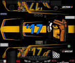 '17 Chevrolet Time Trial Car - NASCAR RaceView Mobile