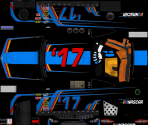 '17 Ford Time Trial Car - NASCAR RaceView Mobile
