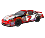 #7 Jim Beam Chevrolet - NASCAR RaceView