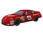 #8 Budweiser Chevrolet - NASCAR RaceView