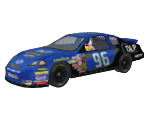 #96 DLP HDTV Chevrolet - NASCAR RaceView