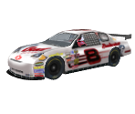#8 Budweiser/Elvis Presley Chevrolet - NASCAR RaceView