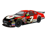 #7 Jim Beam Ford - NASCAR RaceView