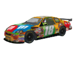 #18 M&M's Toyota - NASCAR RaceView