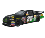 #25 GoDaddy.com Chevrolet - NASCAR RaceView