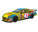 #43 Cheerios/Betty Crocker Dodge - NASCAR RaceView