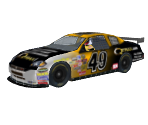 #49 Qtrax Dodge - NASCAR RaceView