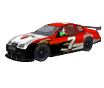 #7 Jim Beam Dodge - NASCAR RaceView