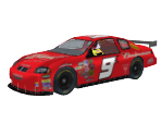 #9 Budweiser Dodge - NASCAR RaceView