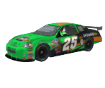 #25 GoDaddy.com Chevrolet - NASCAR RaceView