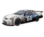 #66 Prism Motorsports Toyota - NASCAR RaceView