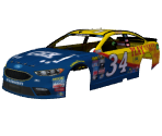 #34 Chris Buescher (CSX) - NASCAR Heat Evolution