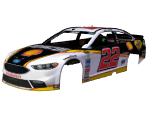 #22 Joey Logano (Shell/Pennzoil Throwback) - NASCAR Heat Evolution