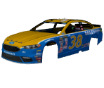 #38 Landon Cassill (Rumple Furniture/Bailey Excavating Throwback) - NASCAR Heat Evolution