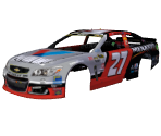 #27 Paul Menard (Valvoline/Menards Throwback) - NASCAR Heat Evolution