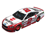 #2 Brad Keselowski (Auto Club) - NASCAR Heat 2
