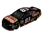 #83 Corey Lajoie (Auto Club) - NASCAR Heat 2