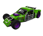 Splitscreen Green - TrackMania Turbo