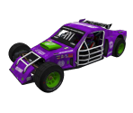 Splitscreen Purple - TrackMania Turbo