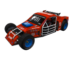 Splitscreen Red - TrackMania Turbo